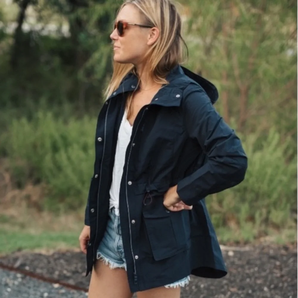 J. Crew Navy Blue Perfect Lightweight Jacket - Picture 5 of 15